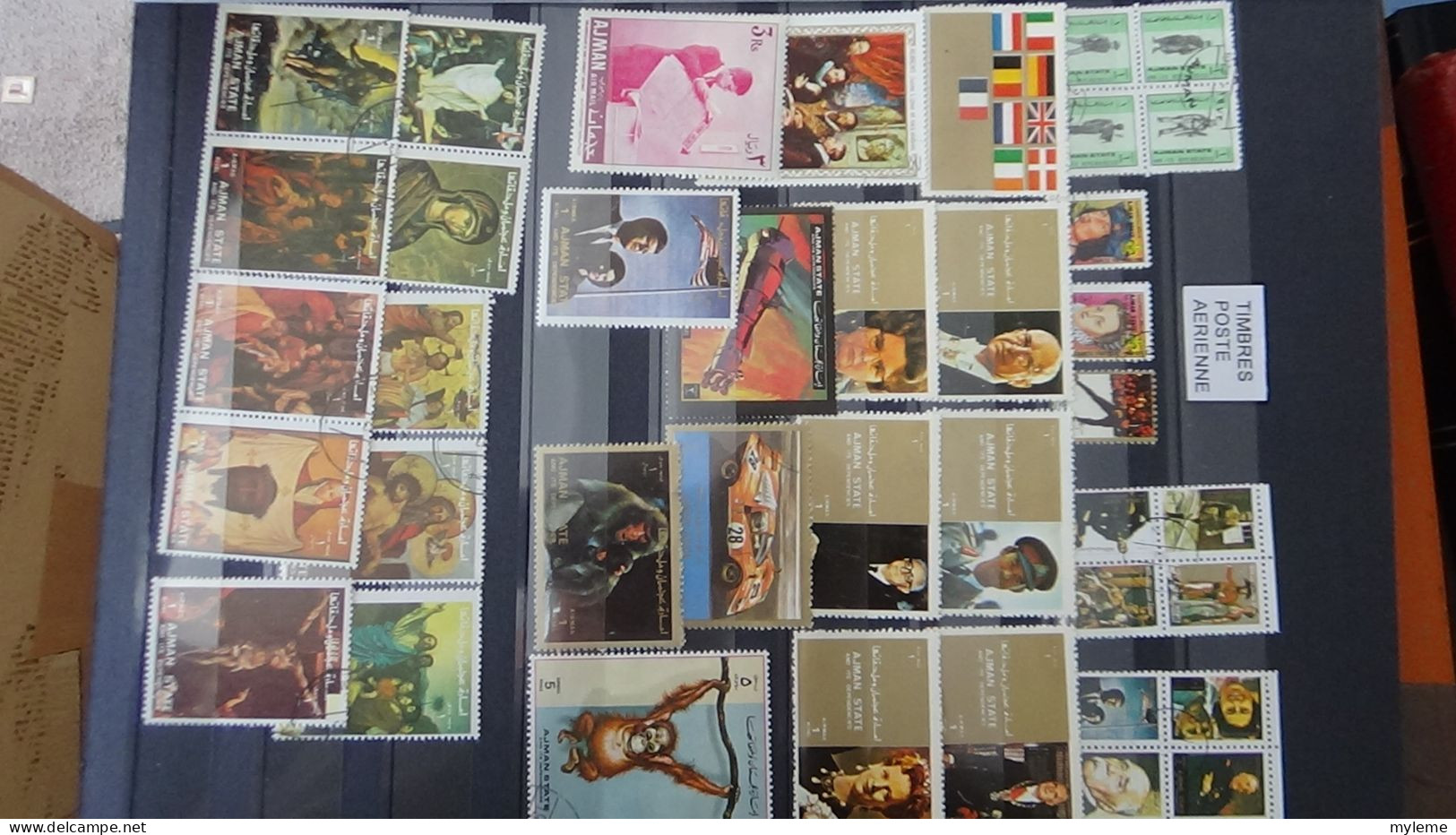 BF34 Ensemble De Timbres De Divers Pays + Orphelin N° 164 à 169 **  Cote 530 Euros - Collezioni (in Album)