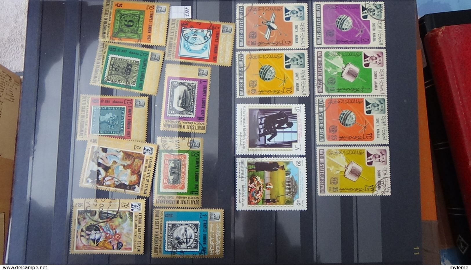 BF34 Ensemble de timbres de divers pays + Orphelin N° 164 à 169 **  Cote 530 euros