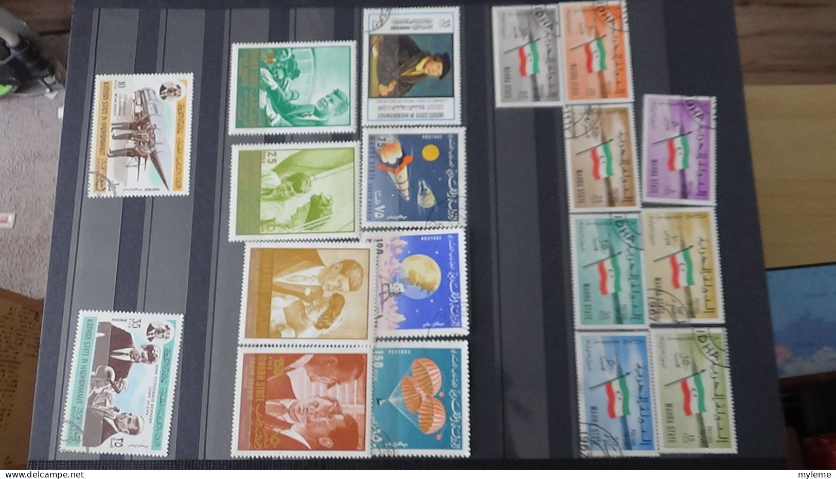 BF34 Ensemble de timbres de divers pays + Orphelin N° 164 à 169 **  Cote 530 euros