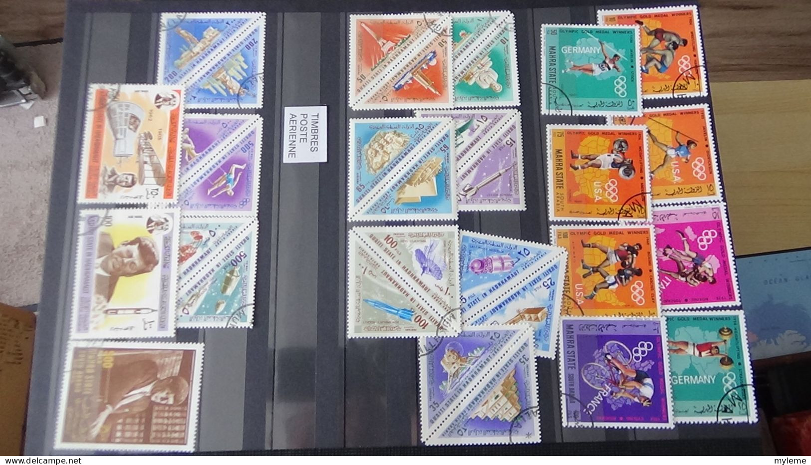 BF34 Ensemble de timbres de divers pays + Orphelin N° 164 à 169 **  Cote 530 euros