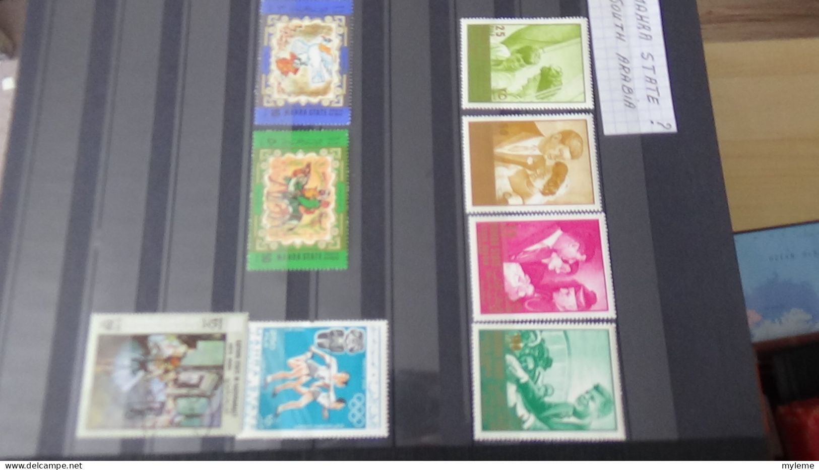 BF34 Ensemble de timbres de divers pays + Orphelin N° 164 à 169 **  Cote 530 euros