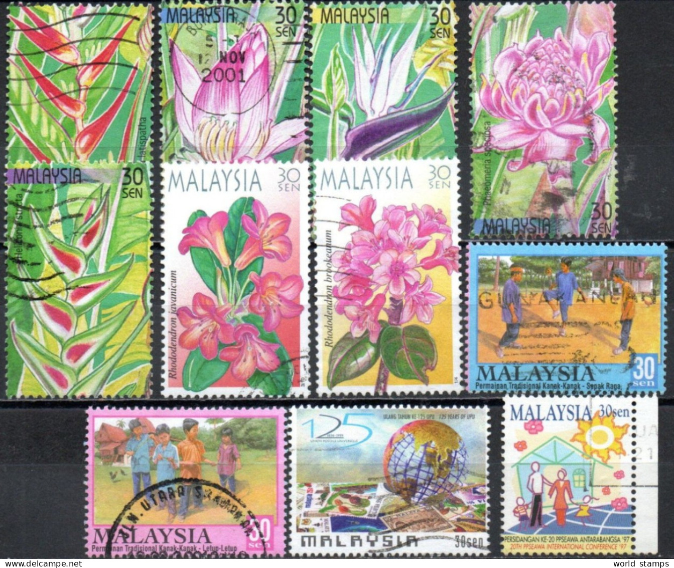 MALAYSIA LOT O - Malasia (1964-...)