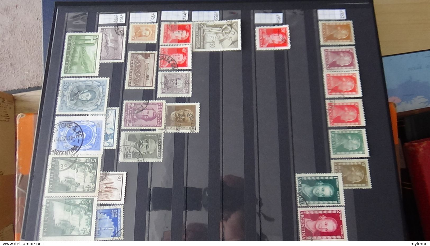 BF35 Ensemble de timbres de divers pays + France N° 252 + 256 **  Cote 420 euros