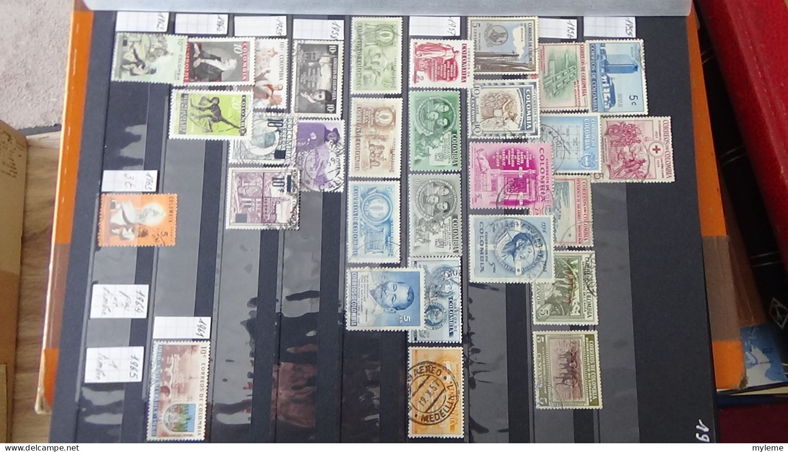 BF35 Ensemble de timbres de divers pays + France N° 252 + 256 **  Cote 420 euros