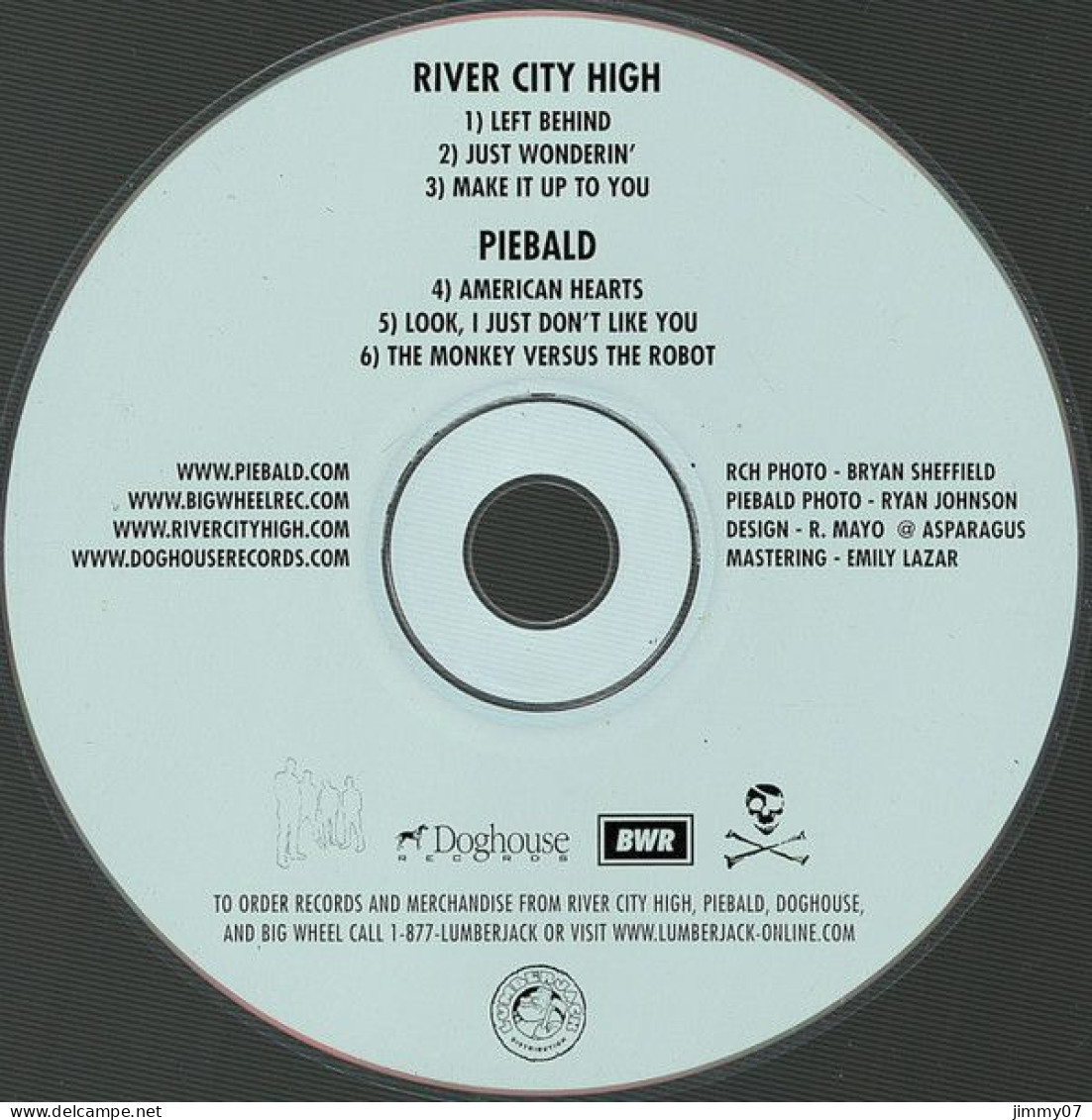 River City High / Piebald - Piebald & River City High Sampler (CD, Promo, Smplr) - Rock