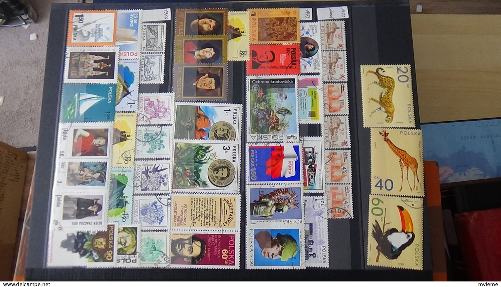 BF36 Ensemble de timbres de divers pays + France N° 182 ** Surcharge garantie authentique  Cote 980 euros