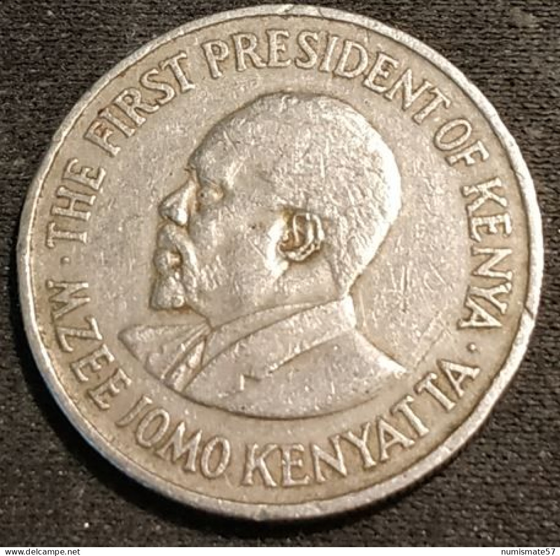 KENYA - 50 CENTS 1969 - Jomo Kenyatta - Avec Légende - KM 13 - Kenya