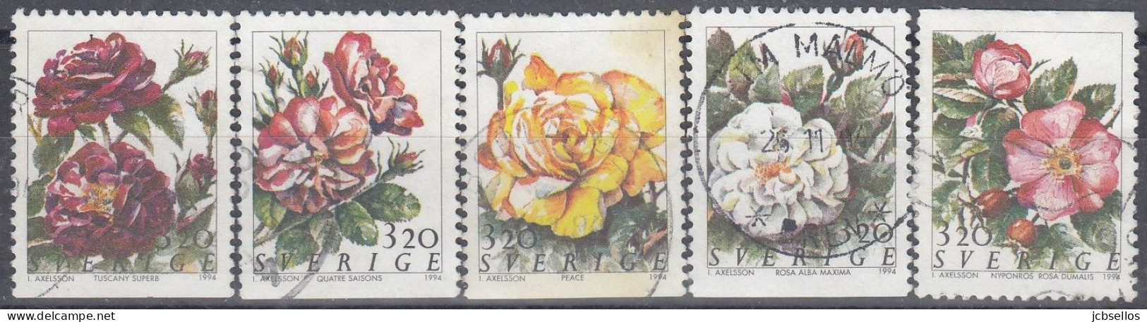 SUECIA 1994 YVERT Nº 1807/11 USADO - Gebruikt