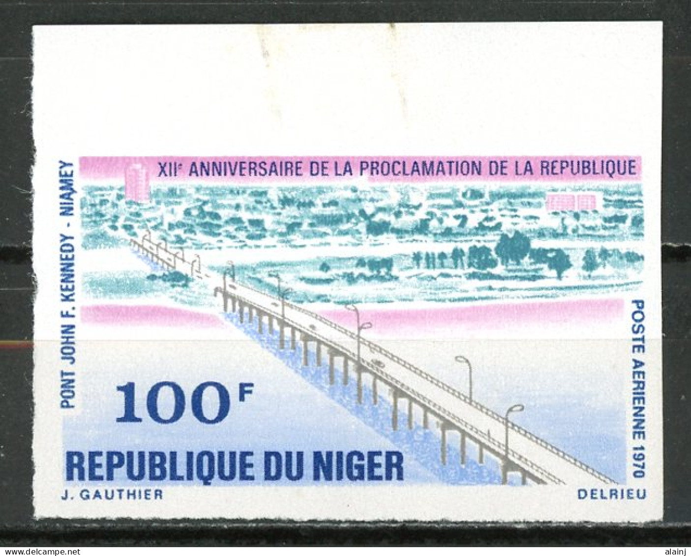 NIGER   Y&T   PA  145   --   XX  --  MNH   --   Non-dentelé (de L'Epreuve De Luxe)  --  Pleine Gomme - Niger (1960-...)