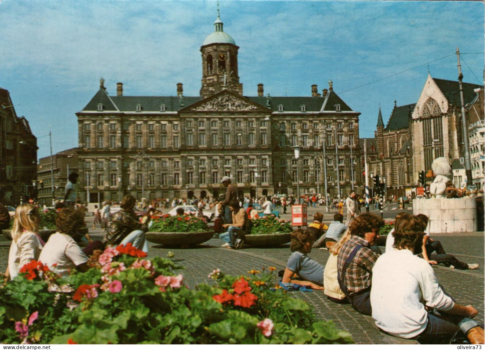 HOLLAND - AMSTERDAM - Dam Met Koninklijk Paleis - Amsterdam