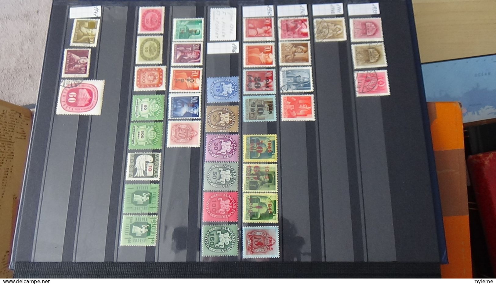 BF37 Ensemble De Timbres De Divers Pays + France N° 206 + 207 **  Cote 430 Euros - Collections (with Albums)