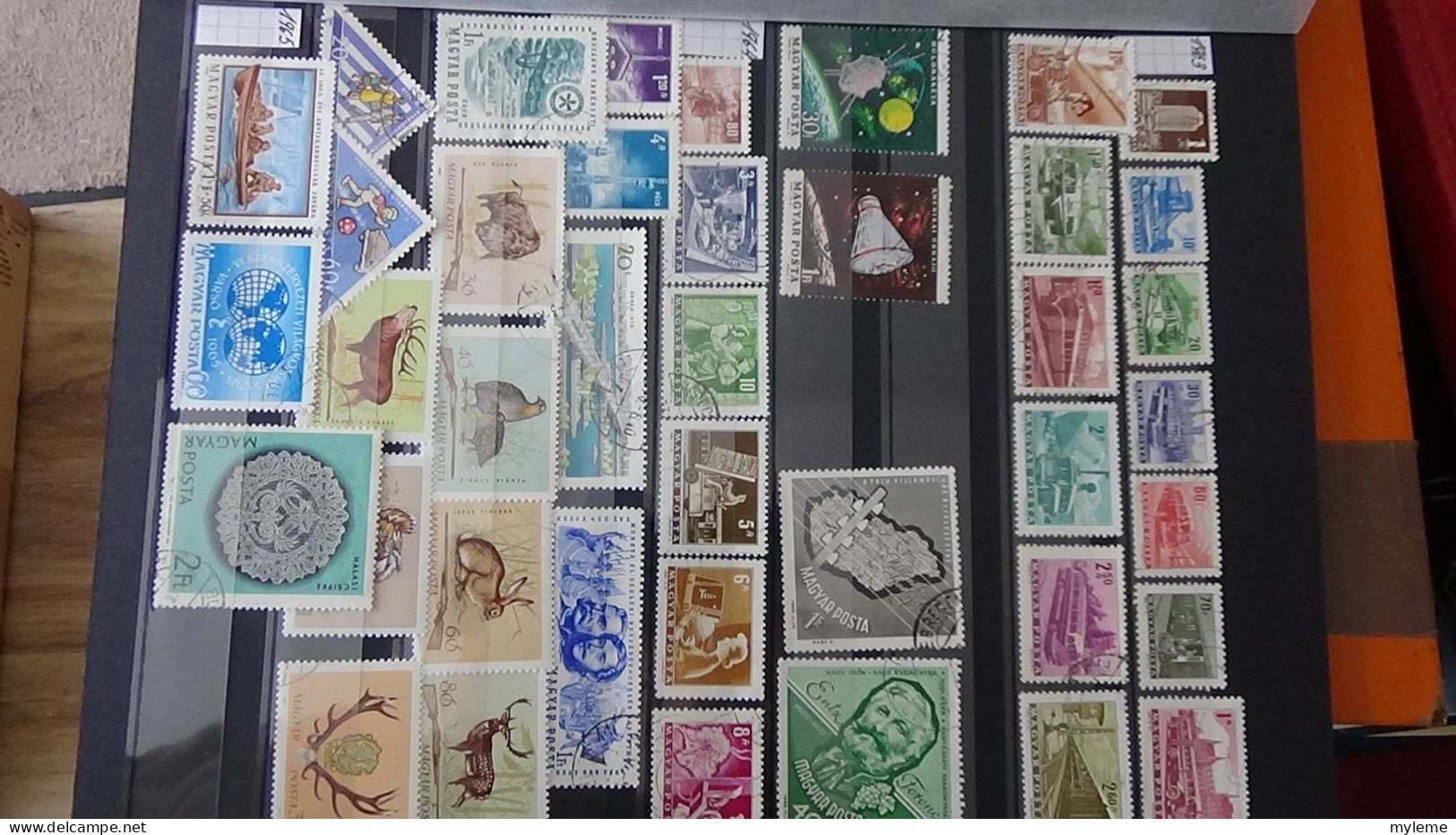 BF37 Ensemble de timbres de divers pays + France N° 206 + 207 **  Cote 430 euros