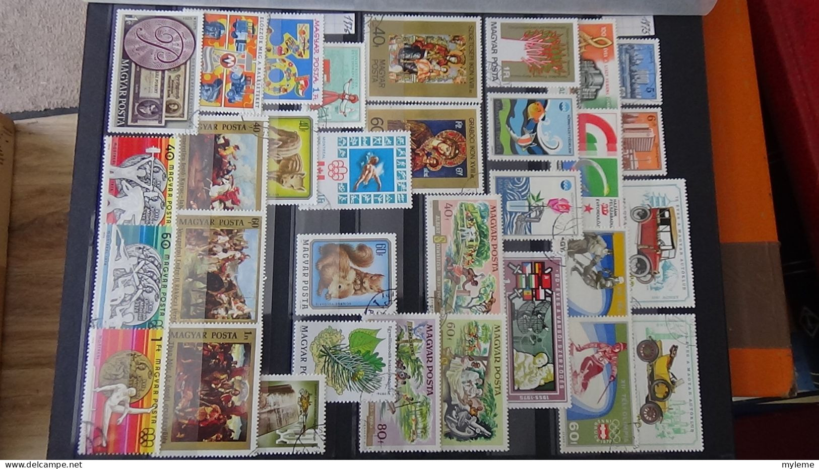 BF37 Ensemble de timbres de divers pays + France N° 206 + 207 **  Cote 430 euros