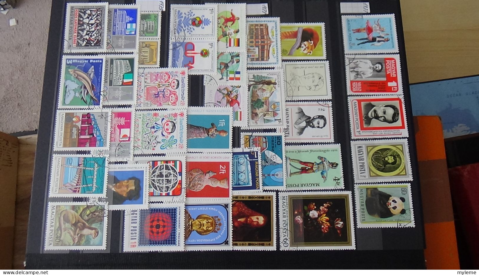 BF37 Ensemble de timbres de divers pays + France N° 206 + 207 **  Cote 430 euros