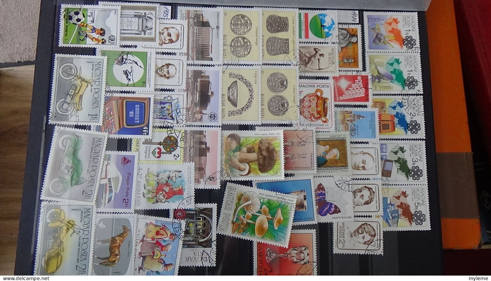 BF37 Ensemble de timbres de divers pays + France N° 206 + 207 **  Cote 430 euros