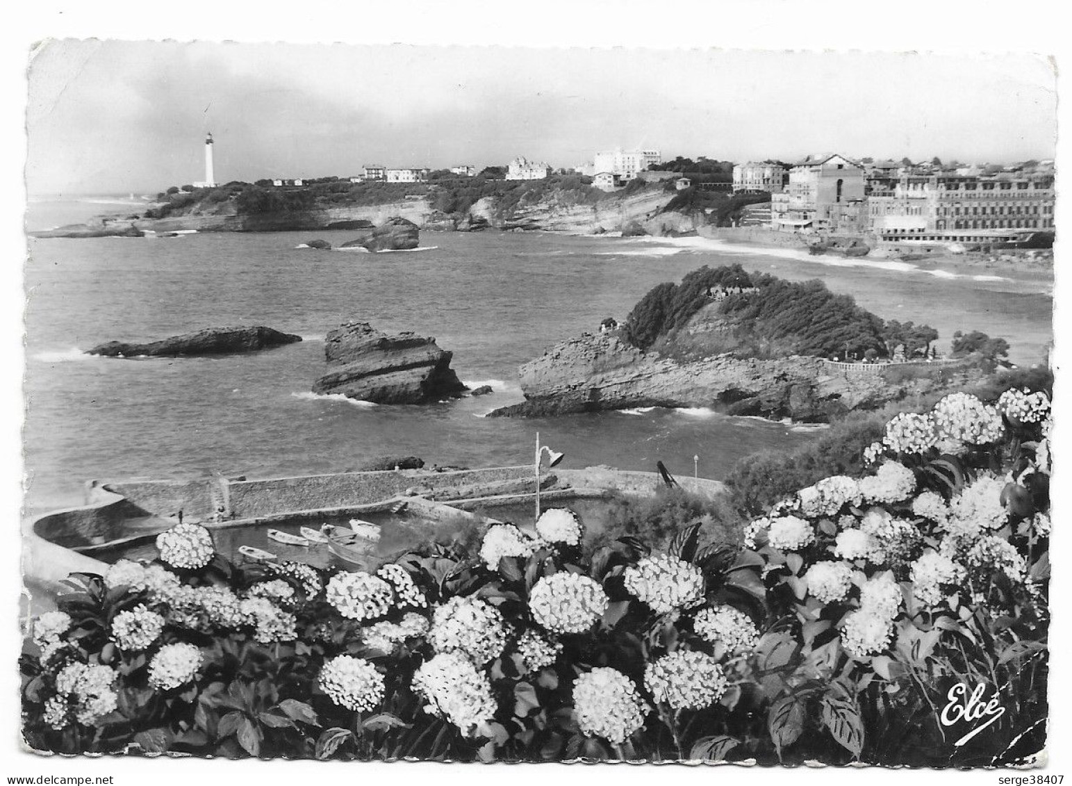 Biarritz - 1950 - Les Hortensias, Le Phare, Le Basta Et Le Port De Pêche # 1-23/30 - Biarritz