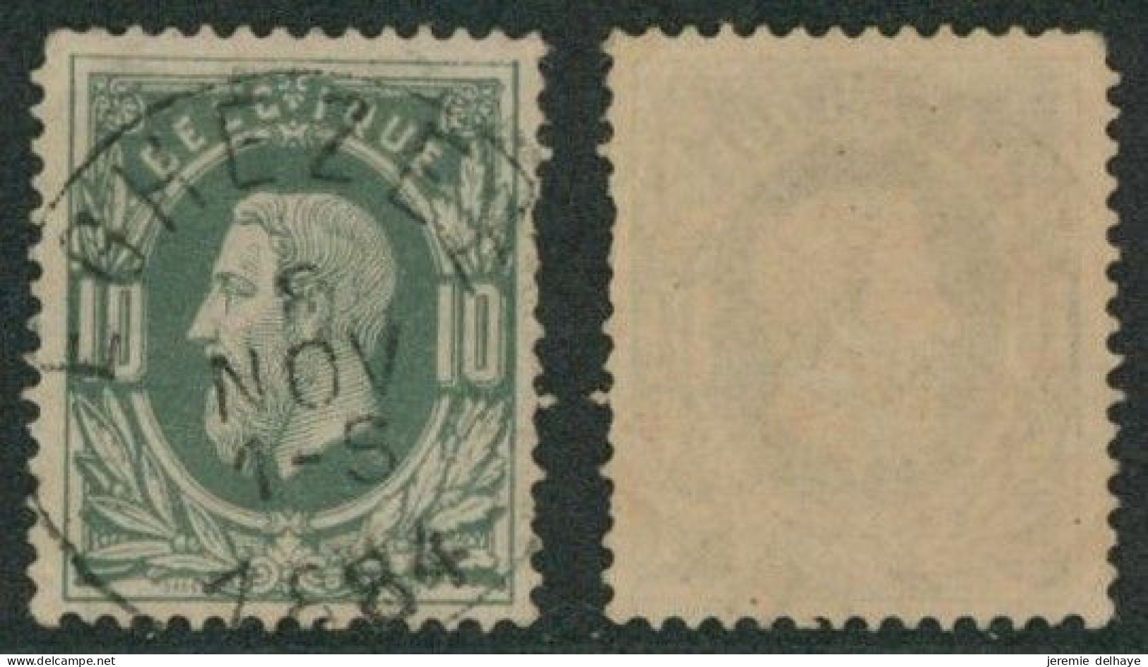 émission 1869 - N°30 Obl Simple Cercle "Eghezée"  // (AD) - 1869-1883 Leopold II