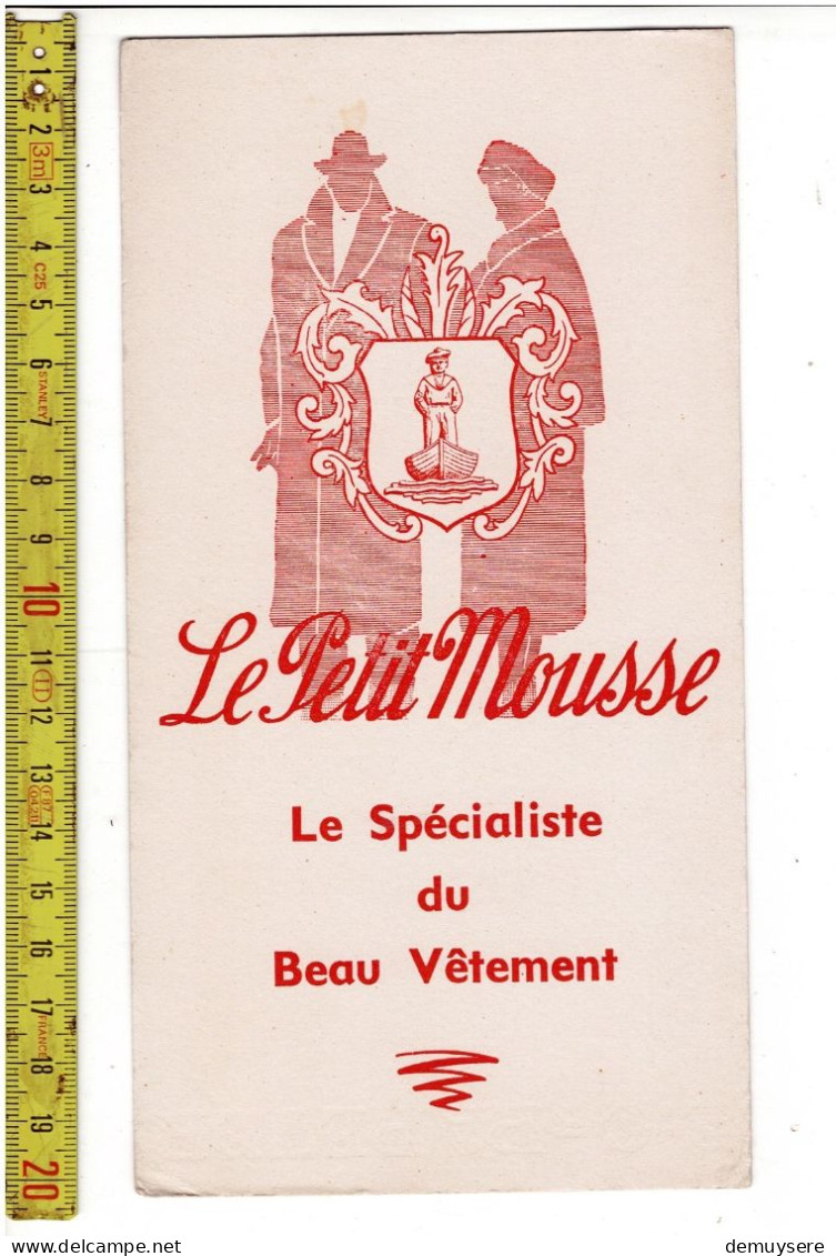 SOLDE 2007 - LE PETIT MOUSSE LE SPECIALISTE DU BEAU VETMENT - Werbung