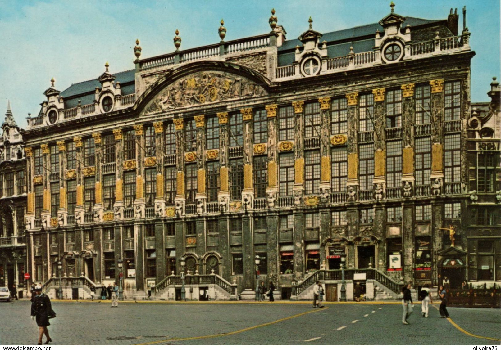 BRUXELLES - Grand Place - Marktpleinen, Pleinen