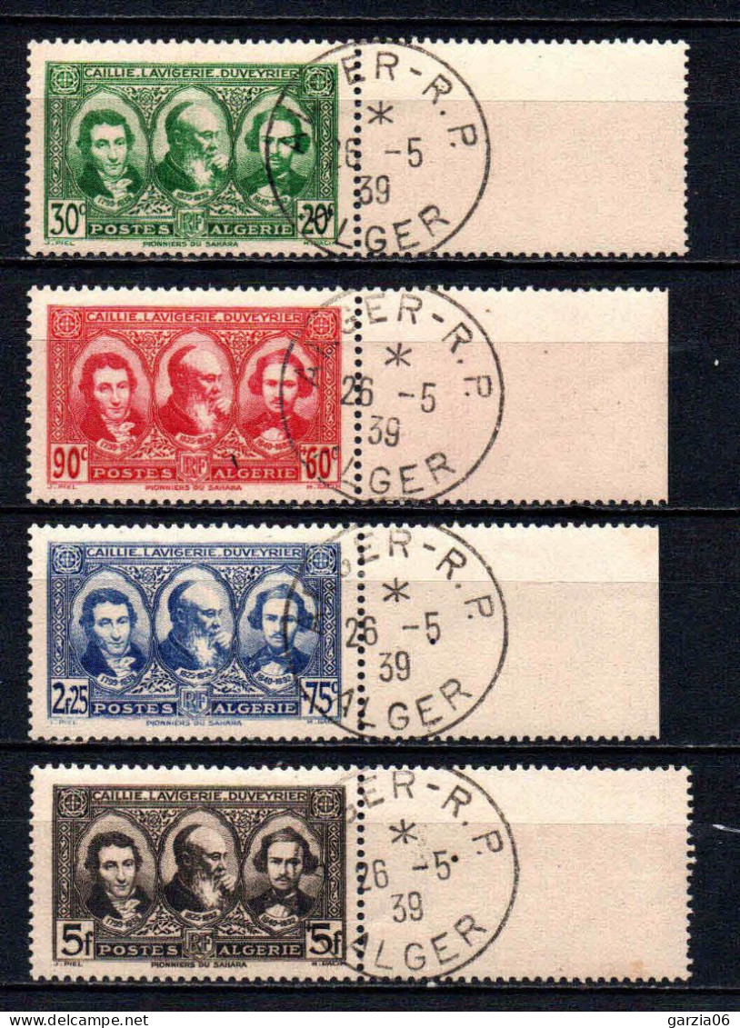 Algérie - 1939 - Pionniers Du Sahara   - N° 149 à 152 - Oblit BdF - Used - Used Stamps