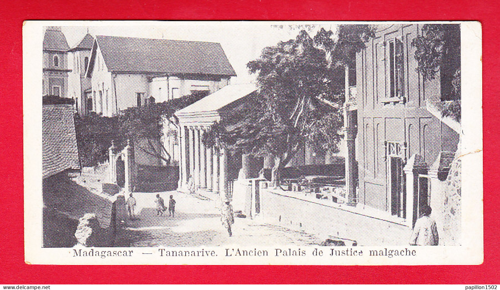 E-Madagascar-33P203  TANANARIVE, L'ancien Palais De Justice Malgache, Cpa  - Madagascar