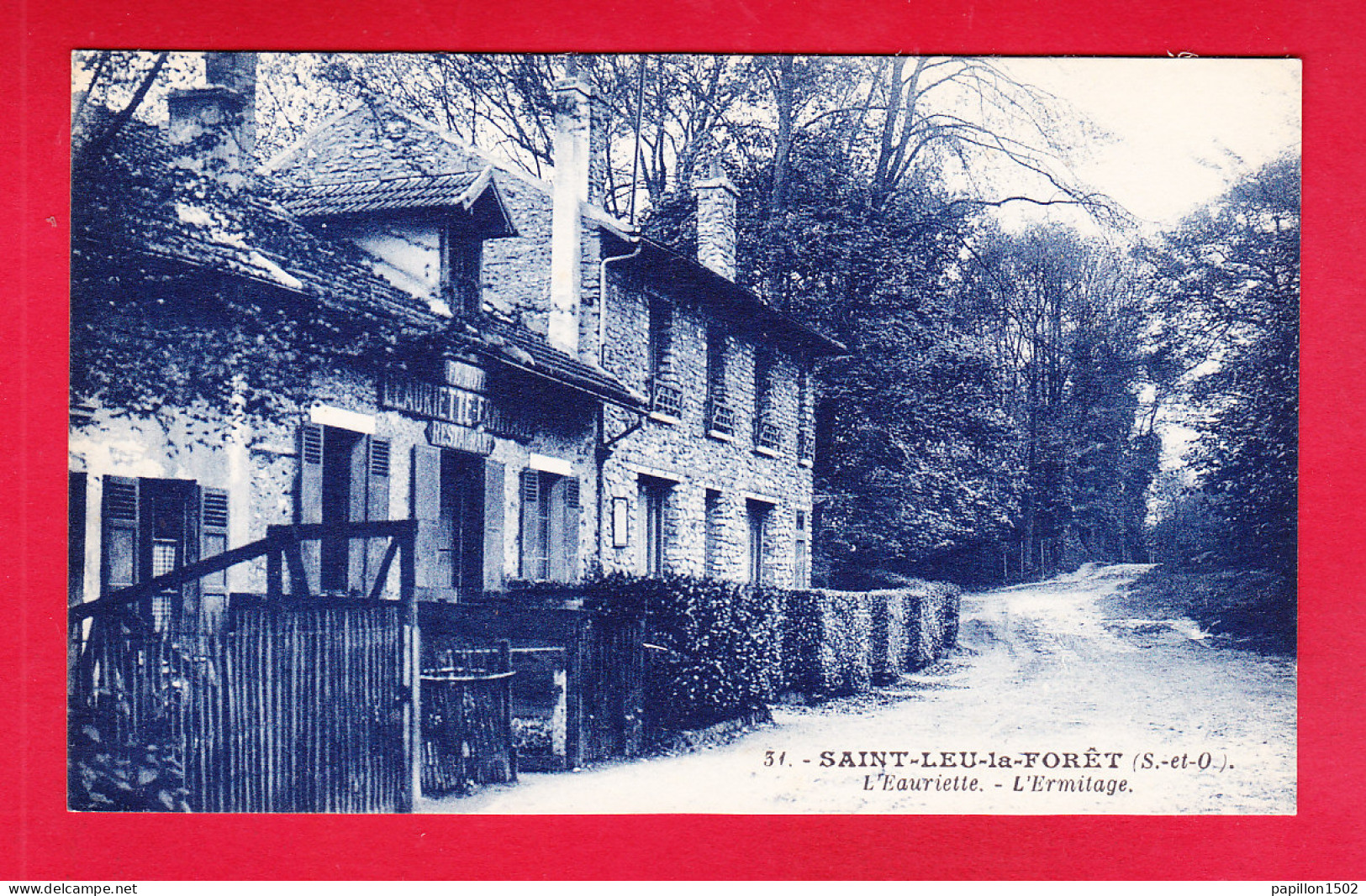 F-95-Saint Leu La Forêt-07D01  L'Eauriette, L'Ermitage, Cpa BE - Saint Leu La Foret