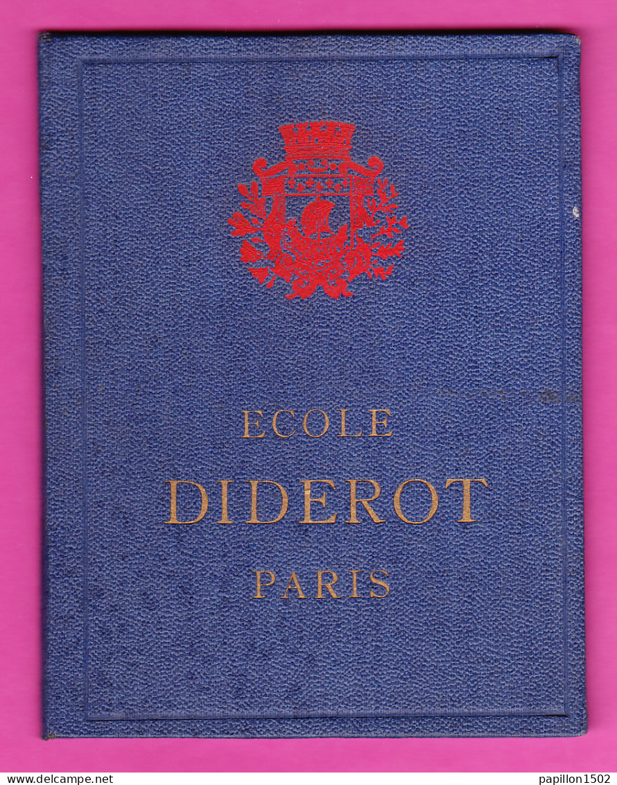 Vieux Papiers-69P54 école Professionnelle DIDEROT Paris, Certificat D'apprentissage Diplome D'études Professionnelles BE - Ohne Zuordnung