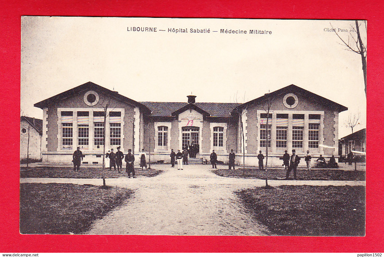 F-33-Libourne-27P214  Hôpital Sabatié, Médecine Militaire, Cpa BE - Libourne