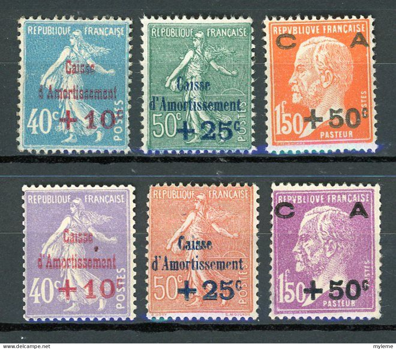 BF39 Ensemble De Timbres De Divers Pays + France N° 246 à 251 **  Cote 305 Euros - Collections (with Albums)