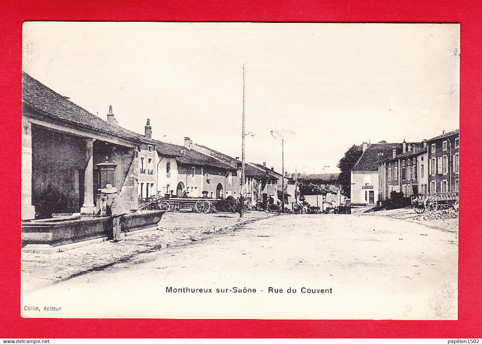 F-88-Monthureux Sur Saône-01P214  Rue Du Couvent, Cpa  - Monthureux Sur Saone