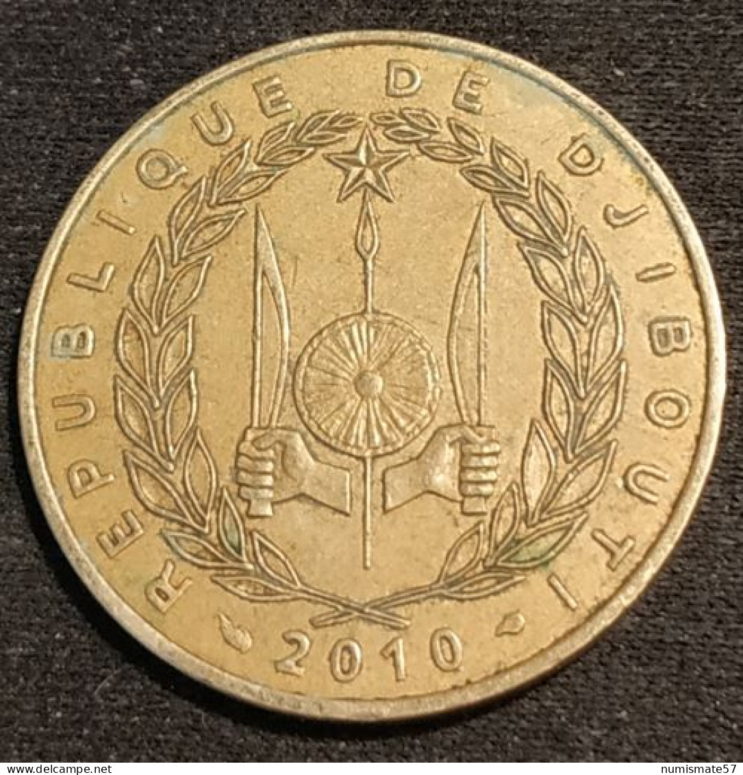 DJIBOUTI - 20 FRANCS 2010 - KM 24 - Gibuti