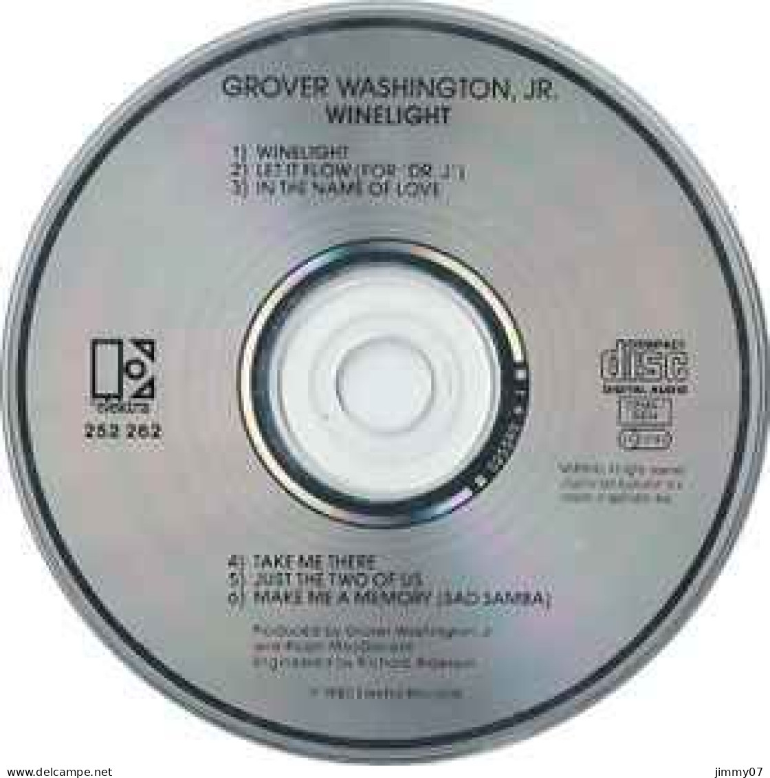 Grover Washington, Jr. - Winelight (CD, Album, RE) - Jazz