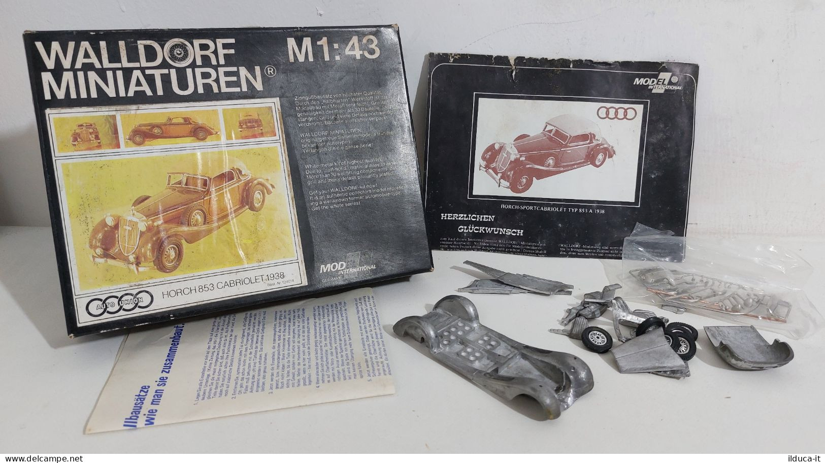 54259 KIT WALLDORF MINIATUREN 1/43 - Horch 853 Cabriolet 1938 - Other & Unclassified