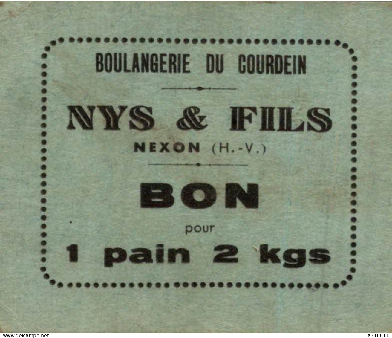 Bon Pour 1 Pain - Bonds & Basic Needs