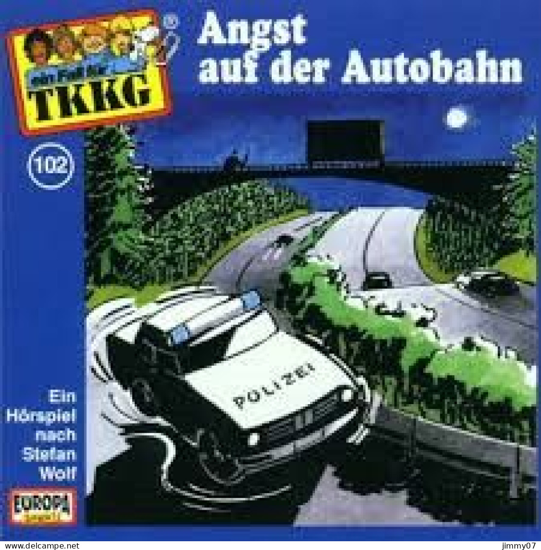 Stefan Wolf - TKKG 102 - Angst Auf Der Autobahn (CD) - Comiche