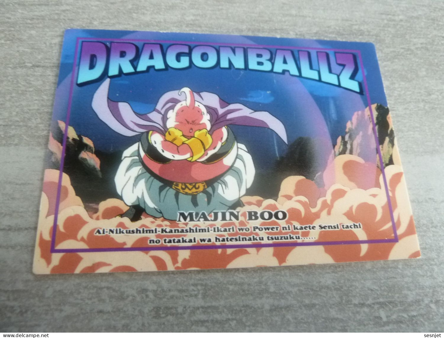 Dragon Ball Z - Majin Boo - Card Number 22 - Majin Boo - Editions Made In Japan - - Dragonball Z