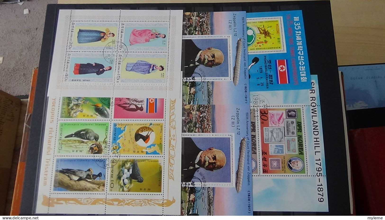 BF40 Ensemble de timbres de divers pays + France N° 257A ** surcharge garantie authentique Cote 1650 euros