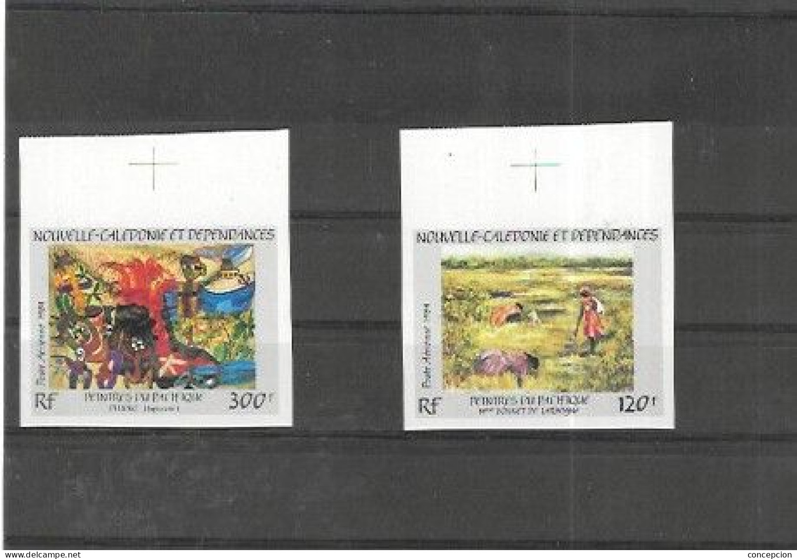 NUEVA CALEDONIA  Nº AE245 AL 246 SIN DENTAR - Imperforates, Proofs & Errors