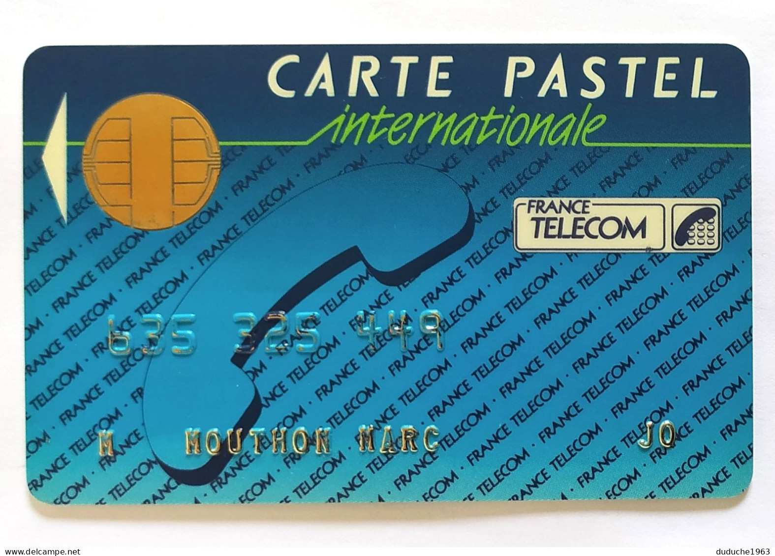 Télécarte France - Carte Pastel Internationale - Tipo Pastel