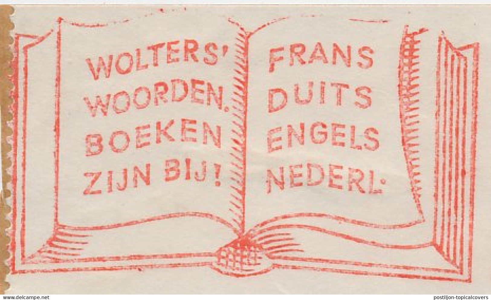 Meter Cut Netherlands 1955 Book - Dictionaries - Dictionary - Non Classificati