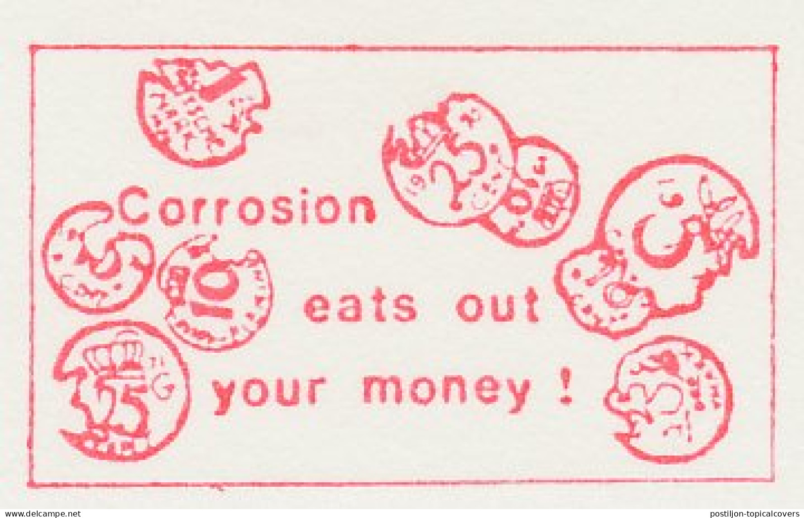Meter Cut Netherlands 1989 Coins - Corrosion Eats Your Money - Zonder Classificatie