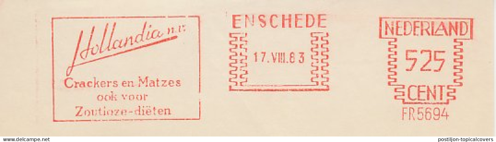 Meter Cut Netherlands 1983 Matzes - Crackers - Pesach - Salt Free - Zonder Classificatie