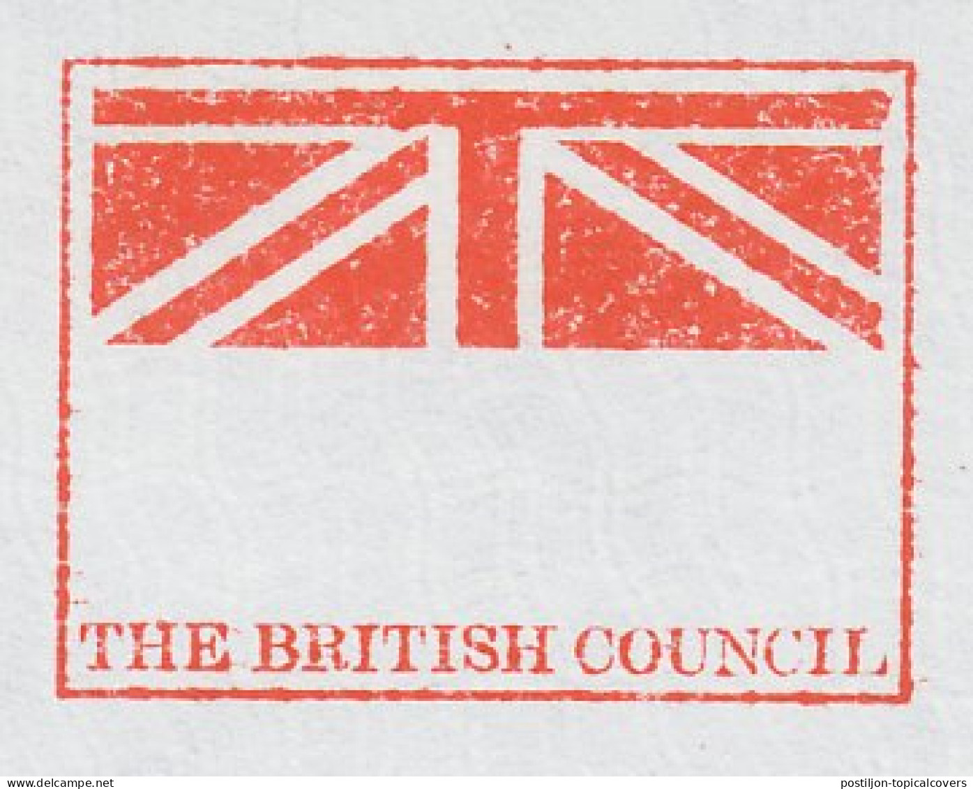 Meter Cut Netherlands 1983 The British Council - Flag - Non Classés