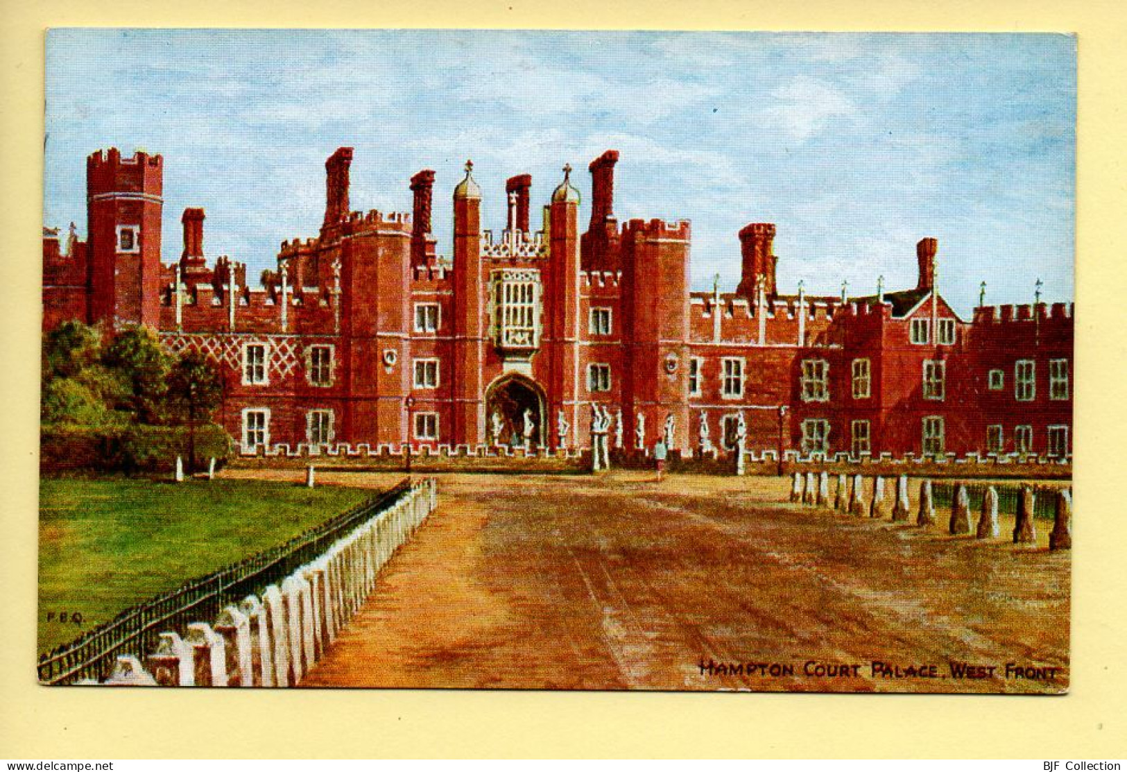 Angleterre : LONDRES – Hampton Court Palace / West Front (voir Scan Recto/verso) - Hampton Court