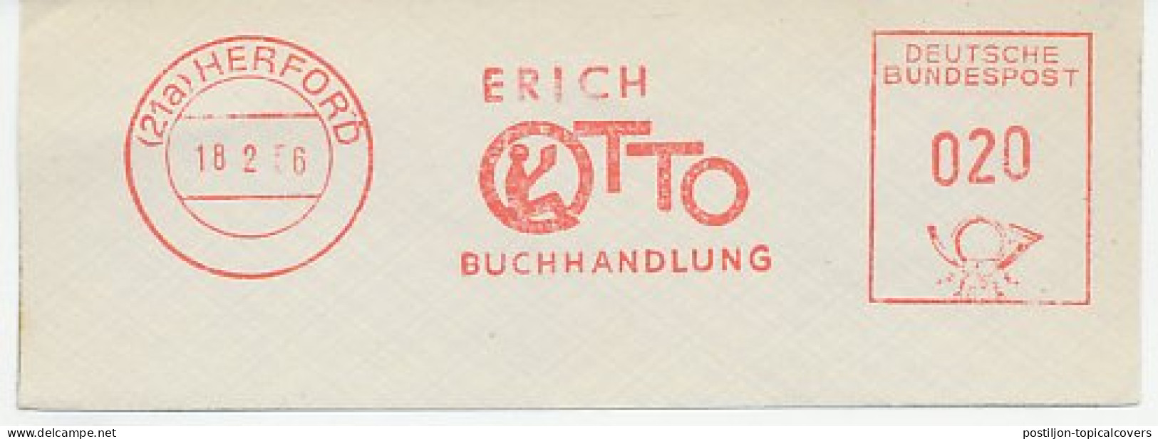 Meter Cut Germany 1956 Book Trade - Non Classés