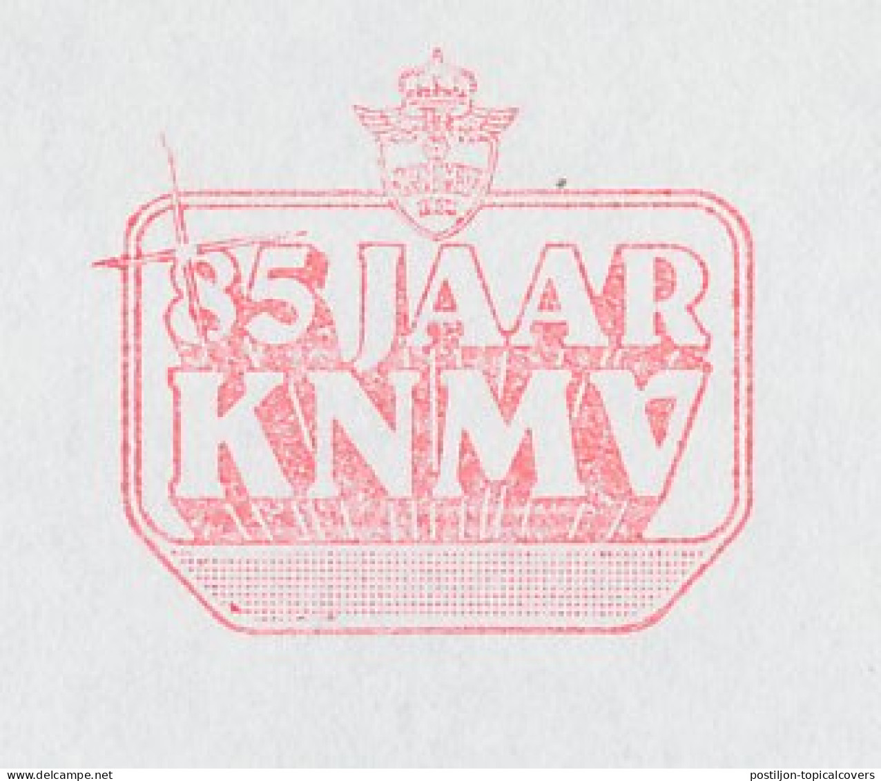 Meter Cover Netherlands 1990 85 Years Royal Dutch Motorcyclists Association - KNMV  - Motorbikes