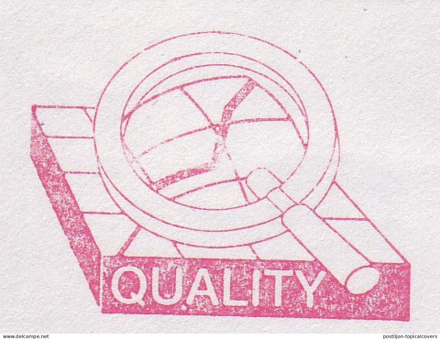 Meter Cut Netherlands 1993 Magnifier - Altri & Non Classificati