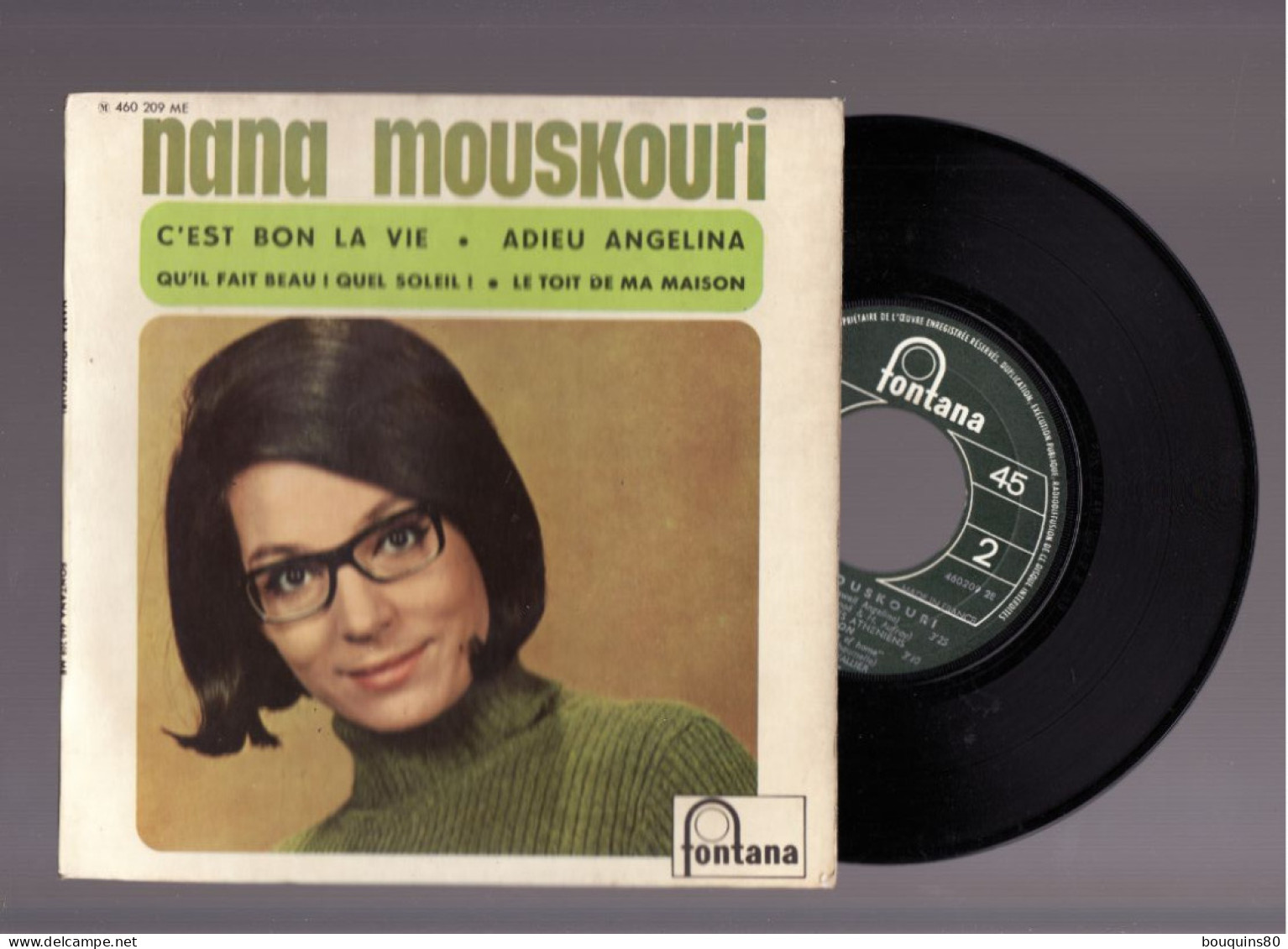 NANA MOUSKOURI C'EST BON LA VIE - Otros - Canción Francesa