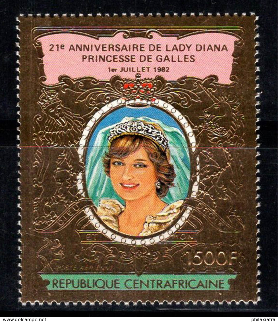 République Centrafricaine 1982 Mi. 850 Neuf ** 100% Poste Aérienne Diane - República Centroafricana