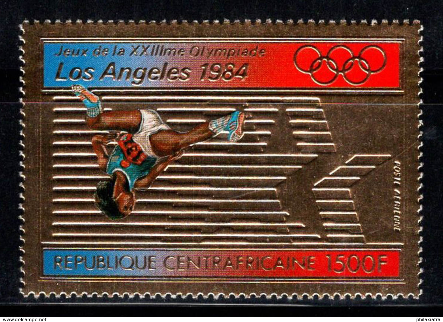 République Centrafricaine 1982 Mi. 859 Neuf ** 100% Poste Aérienne Jeux Olympiques - República Centroafricana